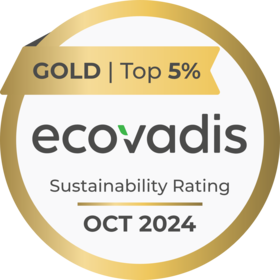 Gold in the Ecovadis CSR rating