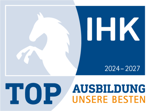 Label IHK Top Training Organization 2024-2027