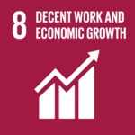 Goal 8 Decent work and economic growth Decent work and economic growth is the eigth Sustainable Development Goal of the United Nations.