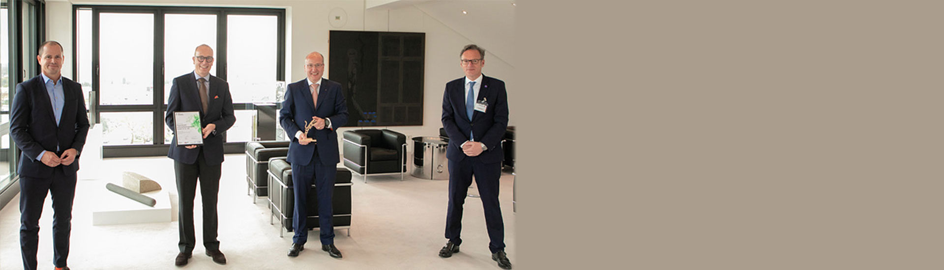 Honoured for the third time with the Axia Best Managed Companies Award