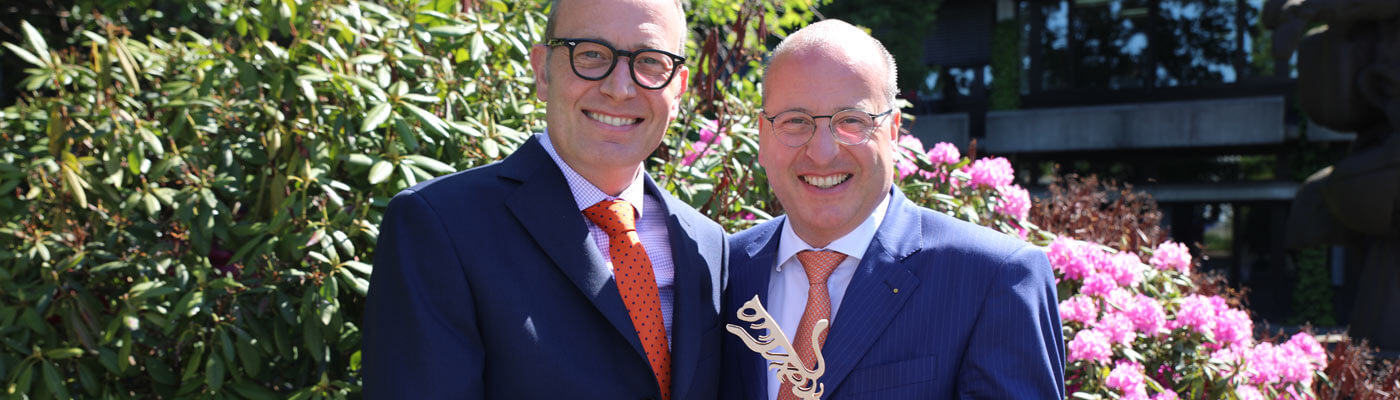 Axia Award Arnulf and Olaf Piepenbrock are pleased to receive the Axia Best Managed Companies Award.