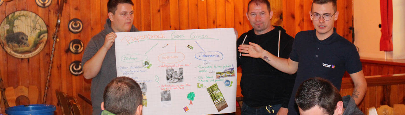 Apprentice project days Piepenbrock trainees learn more about environmental protection at the Piepenbrock apprentice project days.